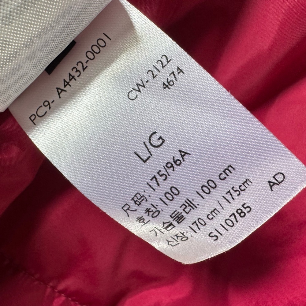 Levis Varsity Bomber Jacket Blue Gray Quilted Lin… - image 5